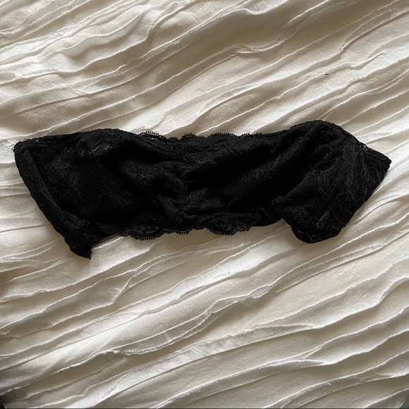 Black Lace Aritzia Bandeau - Picture 2 of 3